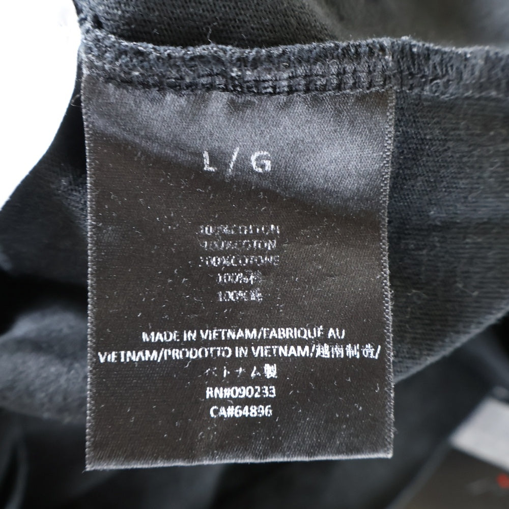 FEAR OF GOD ESSENTIALS(フィアオブゴッド エッセンシャルズ) L/S T-SHIRT フロントロゴ 長袖Tシャツ ロンT ブラック