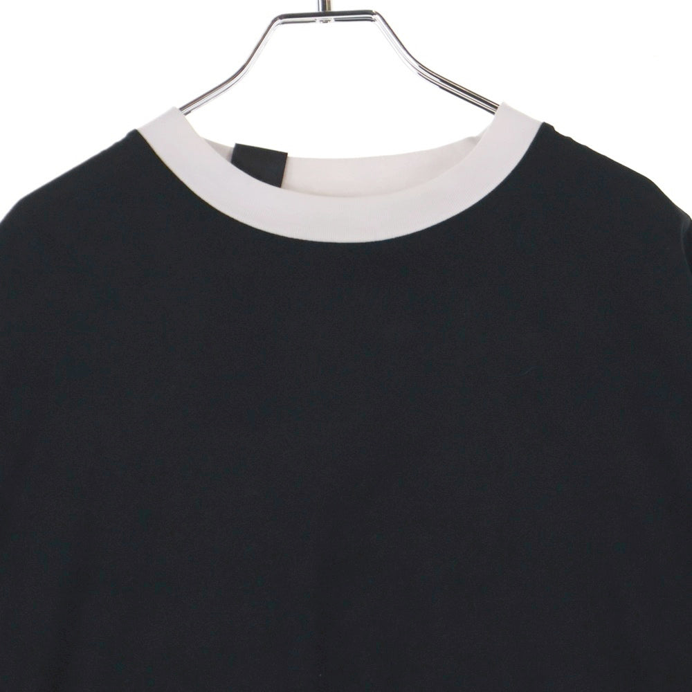 N.HOOLYWOOD(エヌハリウッド) Big Ringer T-Shirt オーバーサイズ リンガーTシャツ 半袖Tシャツ ブラック 2232-CS53-036
