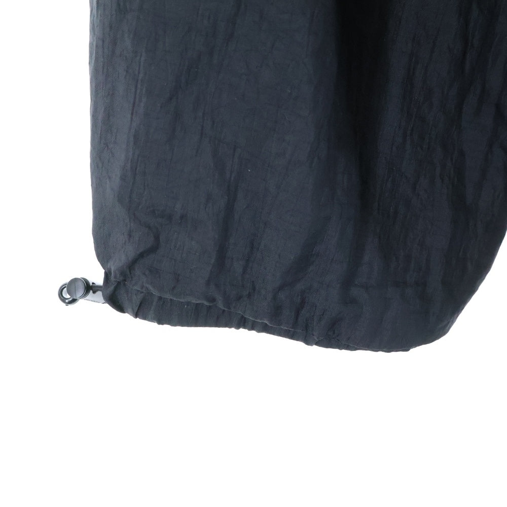 OFF-WHITE(オフホワイト) 19AW Nylon Jacket プルオーバーナイロンジャケット パーカー フーディー ブラック OMEA187E19E15024