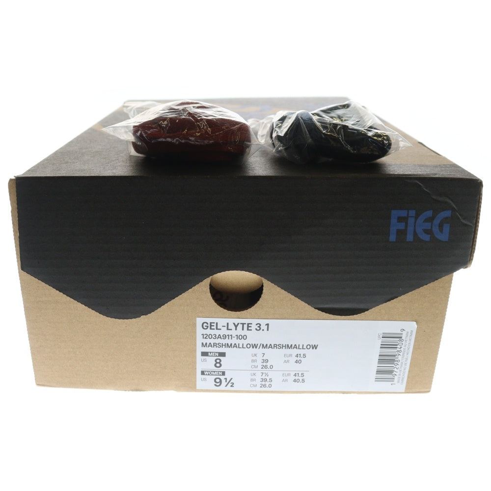 ASICS(アシックス) ×KITH GEL-LYTE 3.1 ローカットスニーカー ホワイト US8/26cm 1203A911-100