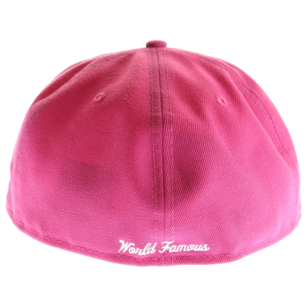 シュプリームsupremeキャップ　ボックスロゴ　ピンク　シュプリームキャップ SUPREME(シュプリーム) 25AW Breast Cancer Awareness Box Logo
