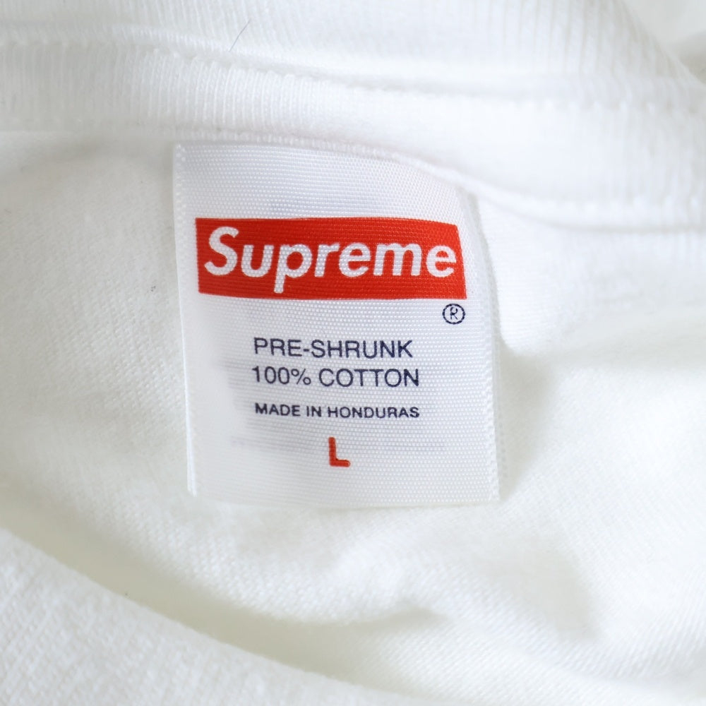 SUPREME(シュプリーム) 25AW Stick Tee スティック 半袖Tシャツ ホワイト