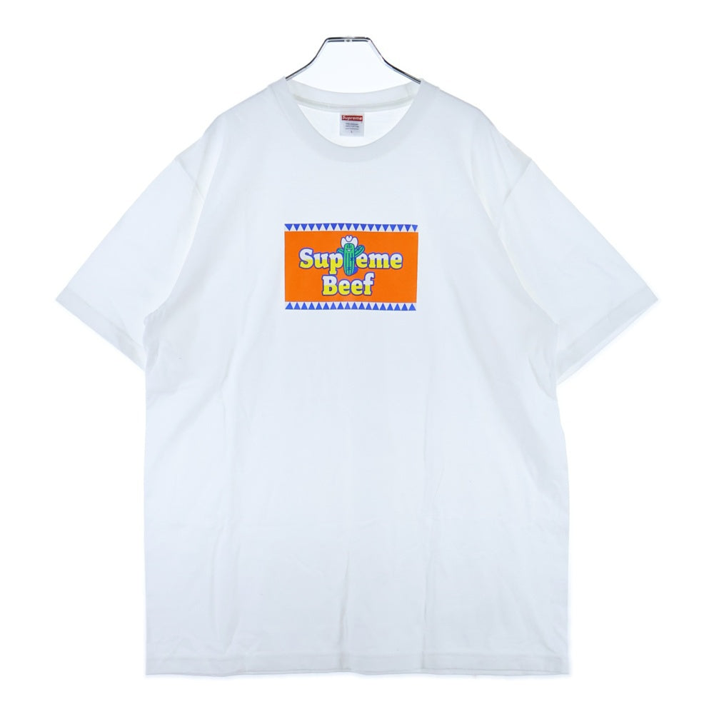 SUPREME(シュプリーム) 25SS Beef Tee ビーフ 半袖Tシャツ ホワイト