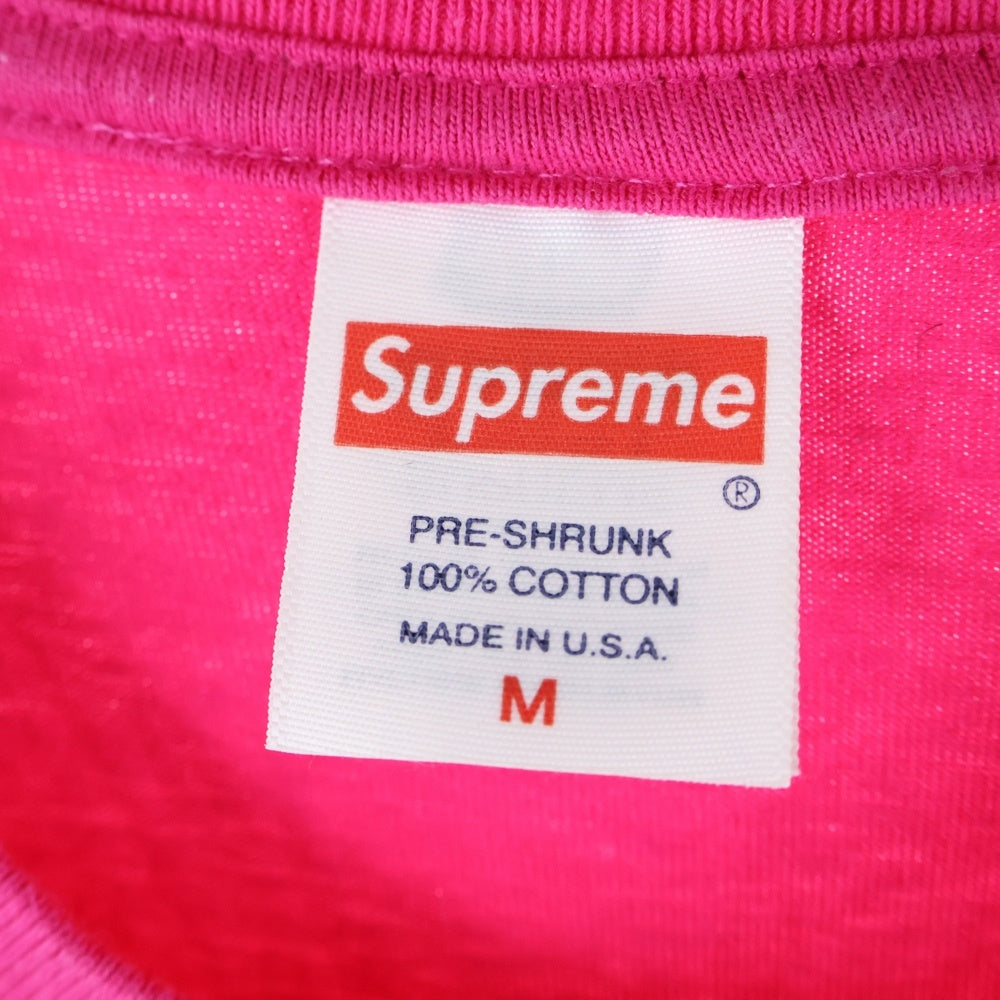 SUPREME(シュプリーム) 23SS Ronin Tee ローニン 半袖 プリントTシャツ ピンク