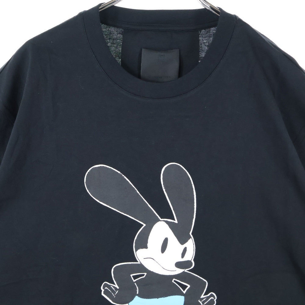 GIVENCHY(ジバンシィ) Disney Oswald T-Shirt ディズニー 半袖Tシャツ ブラック BM716G3YBM