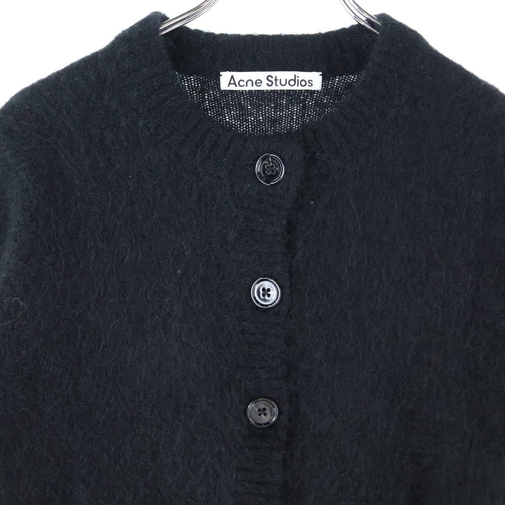 Acne Studios(アクネ ストゥディオズ) モヘアブレンド ニットカーディガン ブラック レディース FN-WN-KNIT000580