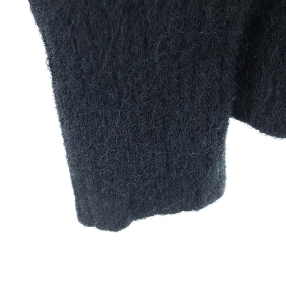 AcneStudios 起毛モヘアブレンドカーディガン Acne Studios - モヘアカーディガン - グレー/ブラウン