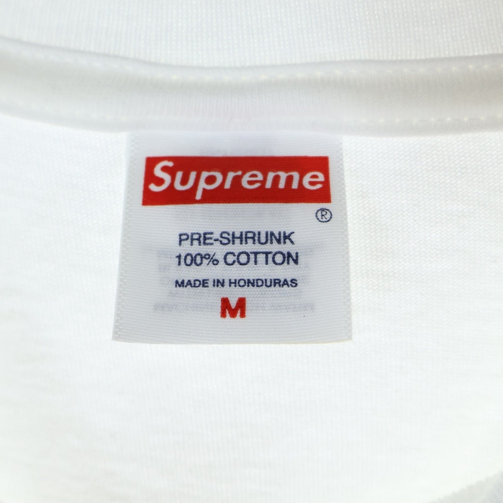SUPREME(シュプリーム) 25SS Los Angeles Fire Relief Box Logo Tee ロサンゼルス ファイアー リリーフ ボックスロゴ 半袖Tシャツ ホワイト