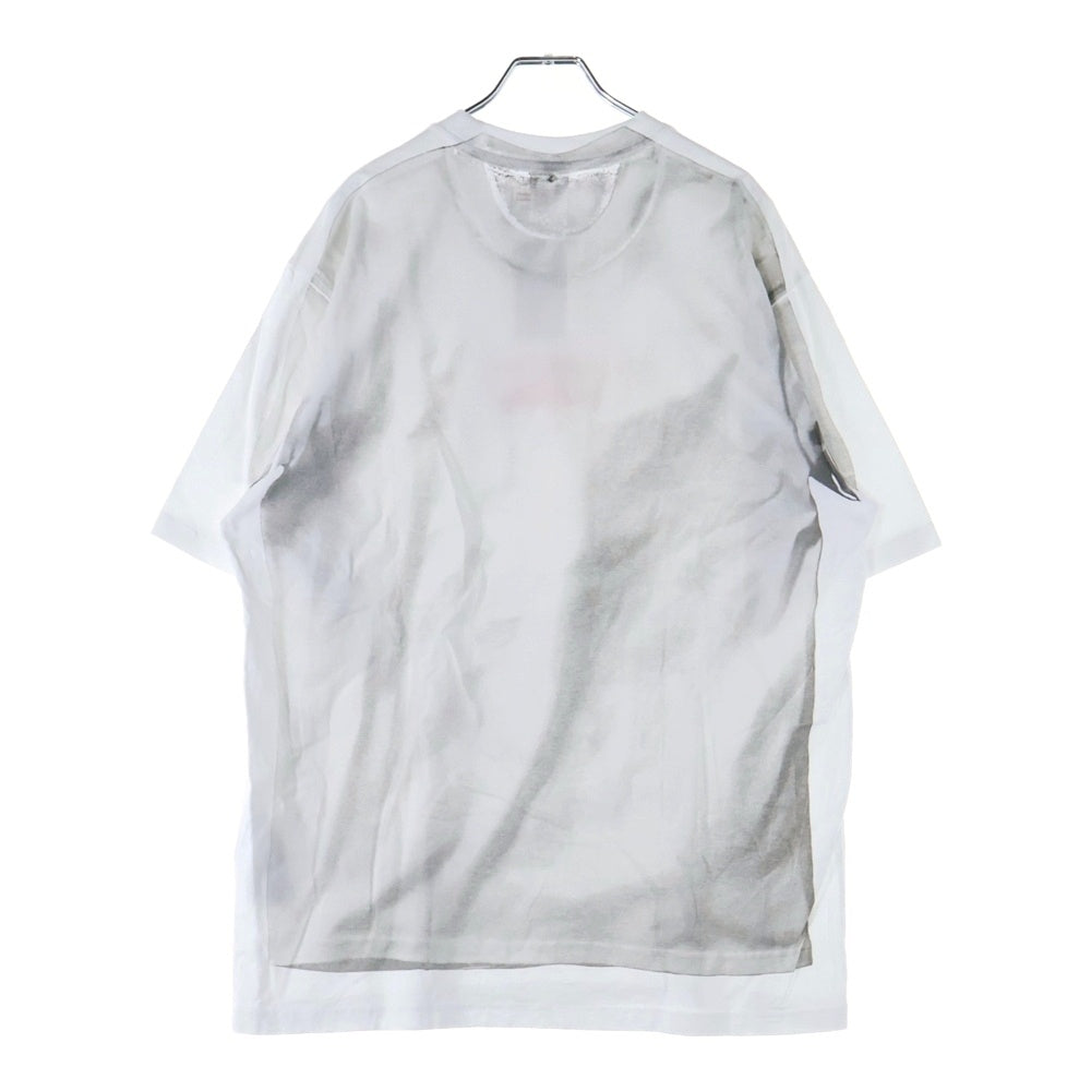 SUPREME(シュプリーム) 24SS ×MM6 Maison Margiela Box Logo Tee エムエムシックス メゾンマルジェラ ボックスロゴ プリント 半袖Tシャツ カットソー ホワイト
