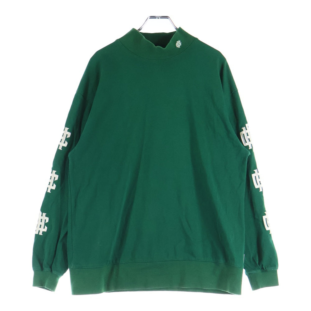 CAPTAINS HELM(キャプテンズ ヘルム) #OVERLAP LOGO MOCK NECK 長袖モックネックTシャツ ロンT グリーン CHG22-SS-T01