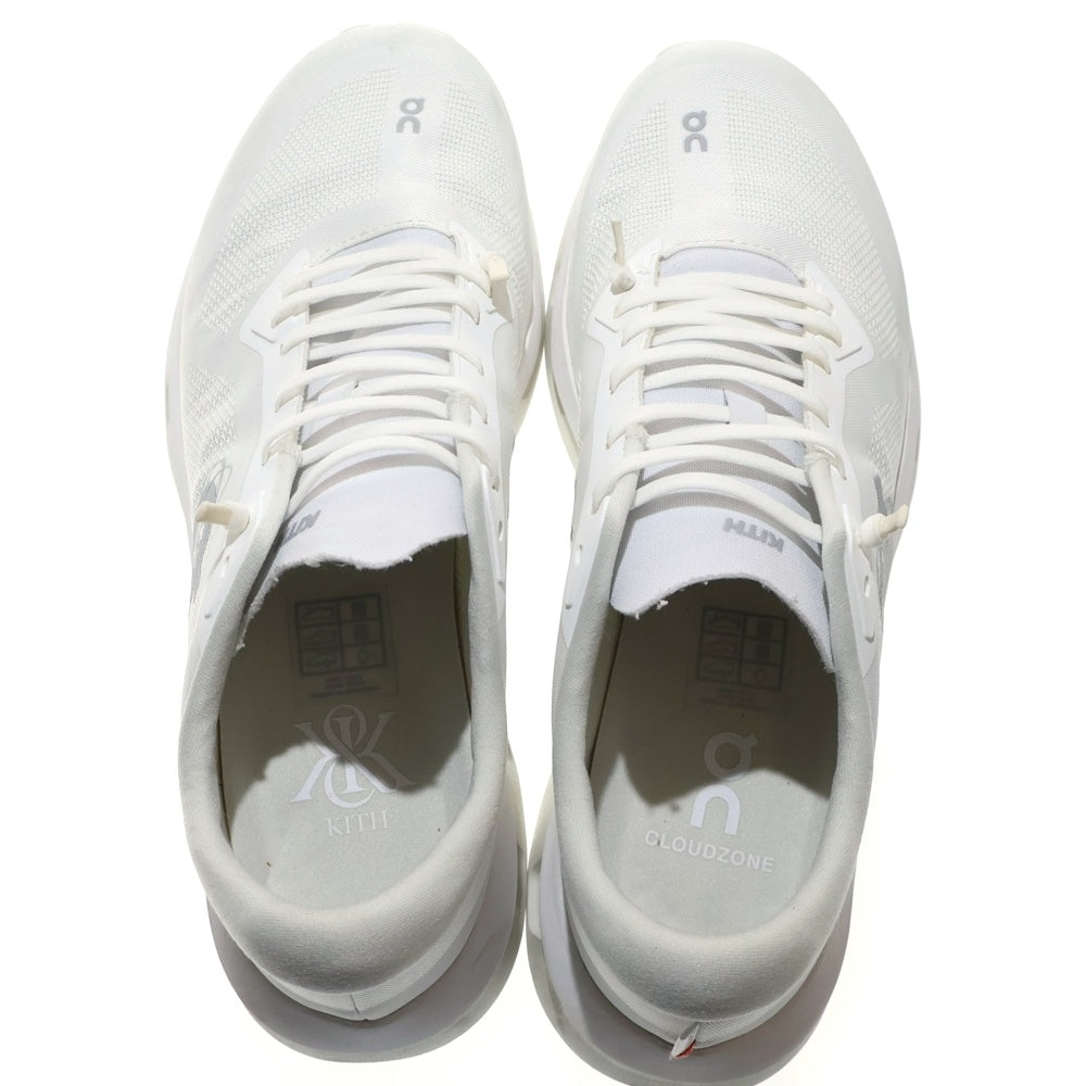 On(オン) ×KITH Cloudzone キス クラウドゾーン ローカットスニーカー ホワイト US6.5/25.5cm 3MF11130202