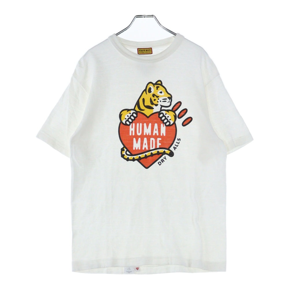 HUMAN MADE(ヒューマンメイド) GRAPHIC T-SHIRT Tiger Heart 半袖Tシャツ ホワイト