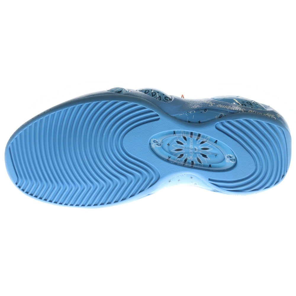 NIKE(ナイキ) 22SS ×SUPREME AIR ZOOM FLIGHT 95 シュプリーム エアズーム フライト ユニバーシティブルー ペイズリー ローカットスニーカー ブルー US9/27cm DJ8604-400