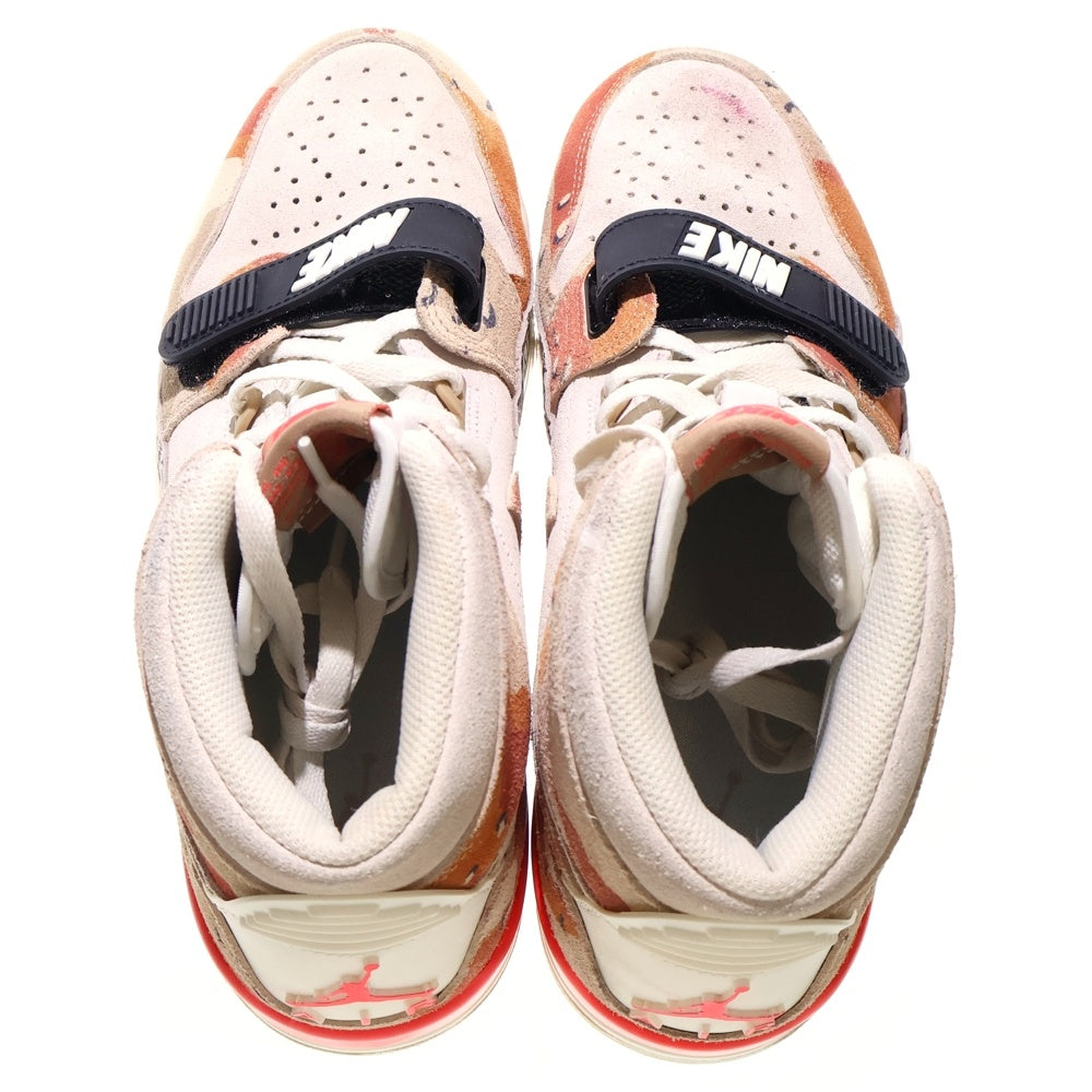 NIKE(ナイキ) AIR JORDAN LEGACY 312 DESERT CAMO エアジョーダン レガシー セイル デザートカモ ハイカットスニーカー ホワイト/ベージュ US9.5/27.5cm AV3922-126