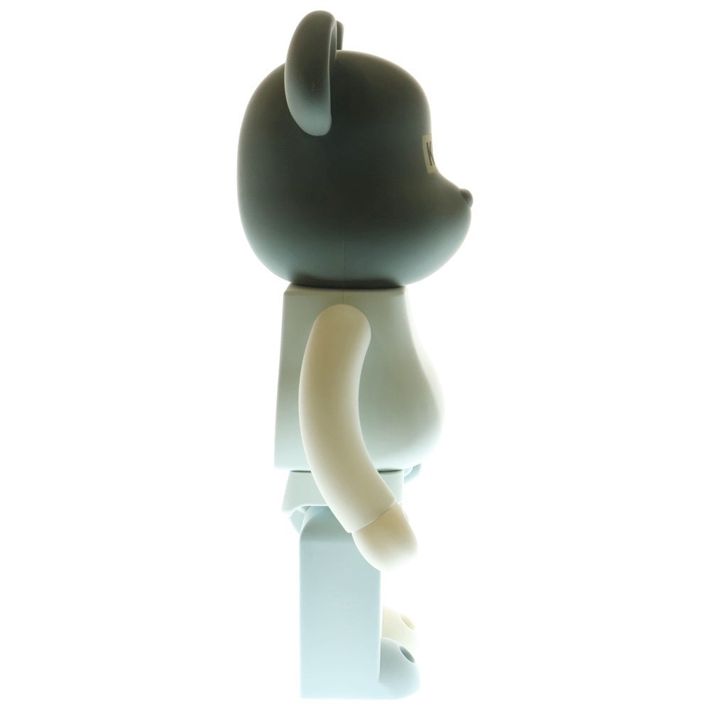 BE@RBRICK(ベアブリック) 23SS KITH Flock Style 1000% キス フロック スタイル フィギュア 人形 グレー
