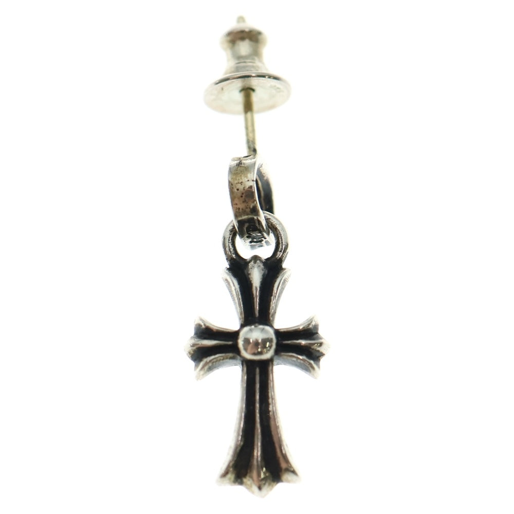CHROME HEARTS(クロムハーツ) BBY F PPRCHN ベイビーファットクロス ドロップピアス シルバー BCA090