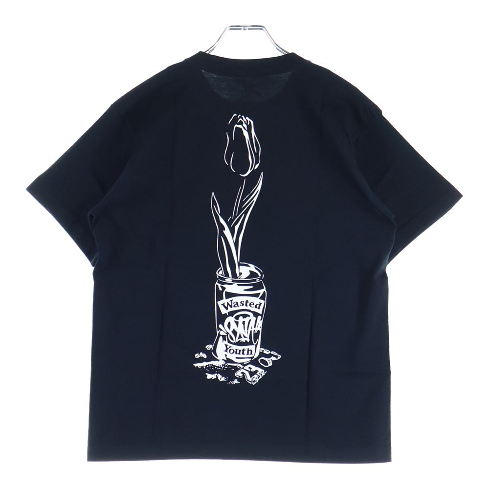 VERDY(ベルディ) 24AW ×Central Cee SYNA WORLD Wasted Youth Tee セントラルシー シナワールド ウェイステッドユース 半袖Tシャツ ブラック