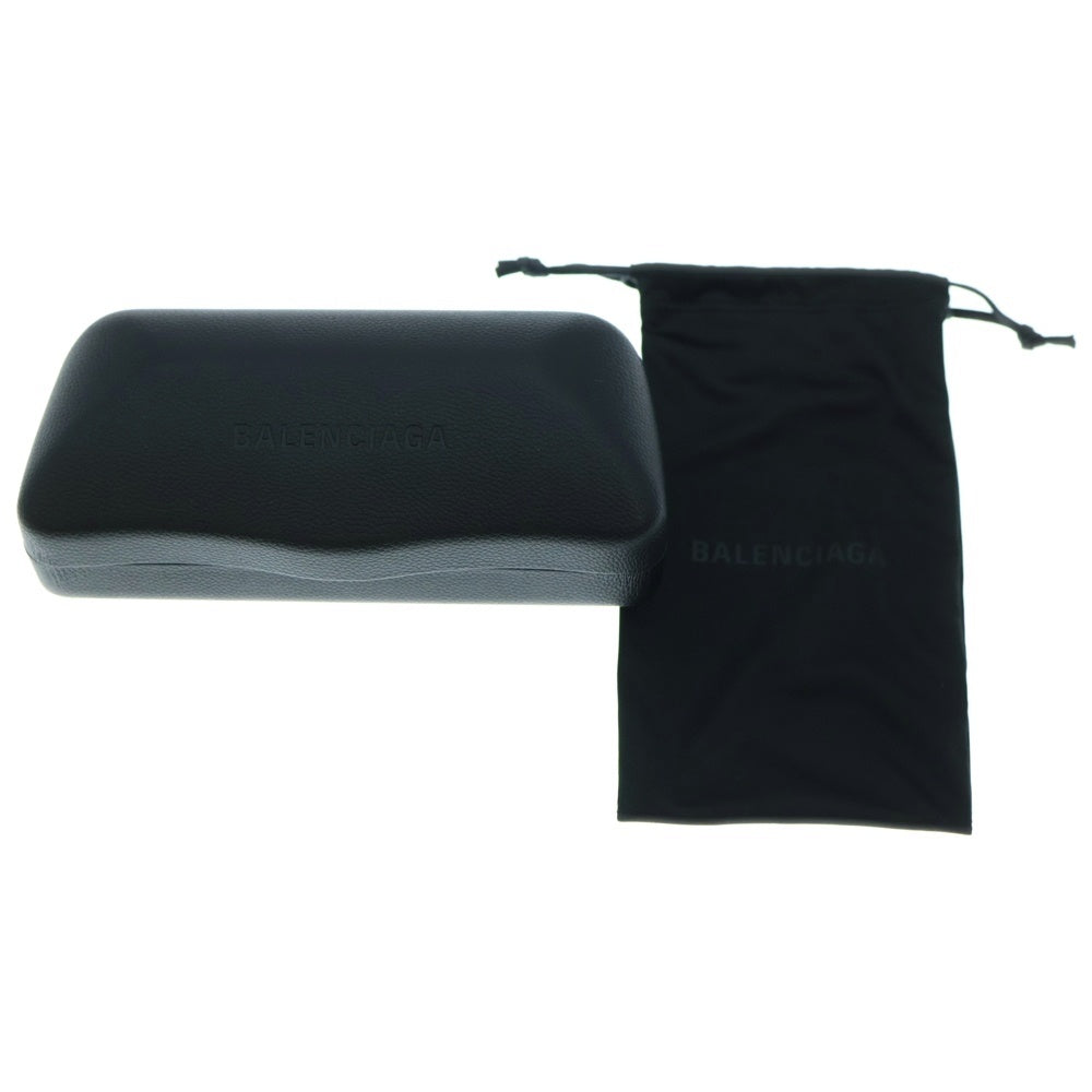 BALENCIAGA(バレンシアガ) Bossy Round Af Sunglasses ラインストーン装飾 ラウンドシェイプサングラス 眼鏡 アイウェア ブラック BB0324SK