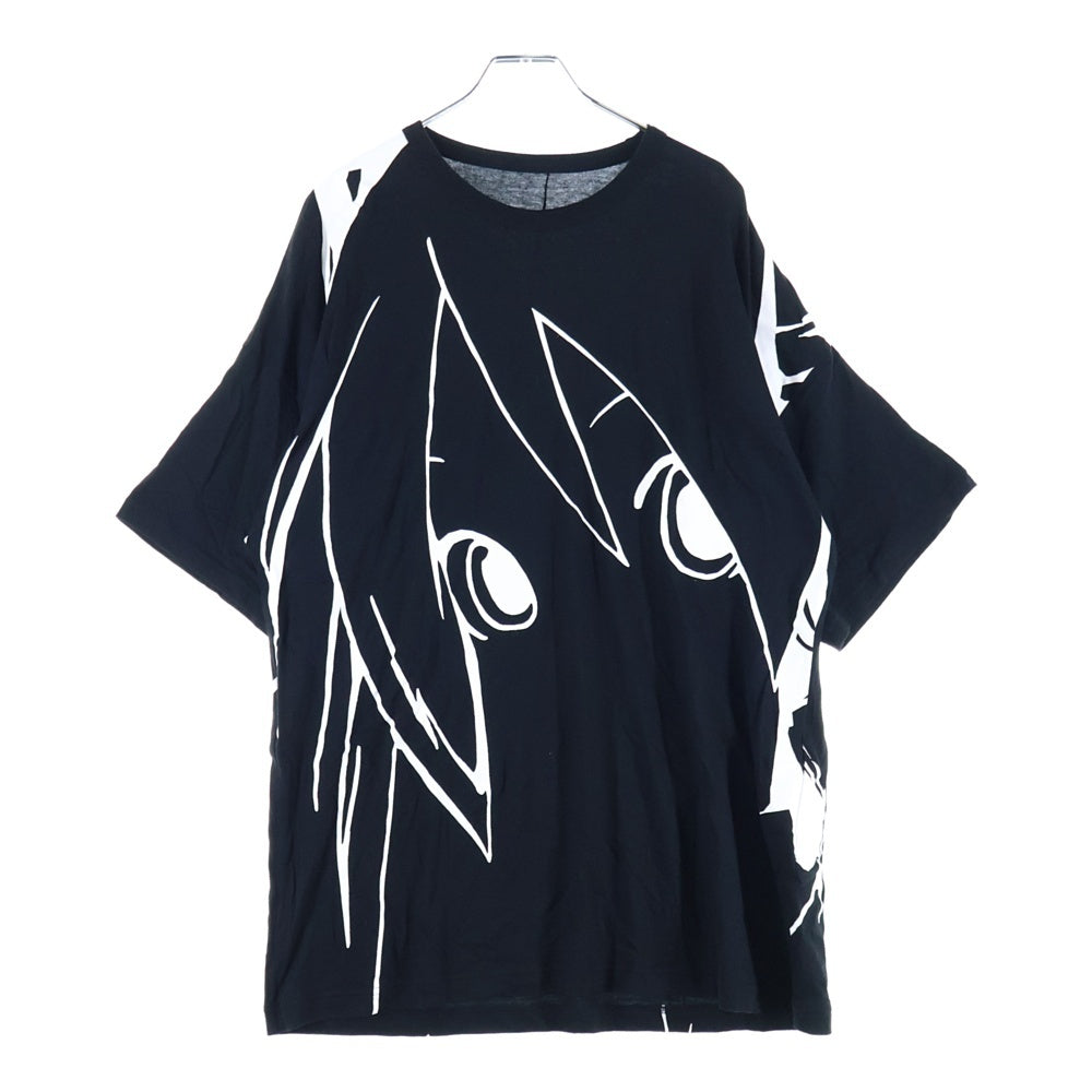 Ground Y(グラウンドワイ) ×初音ミク プリント半袖Tシャツ ブラック GN-T09-046