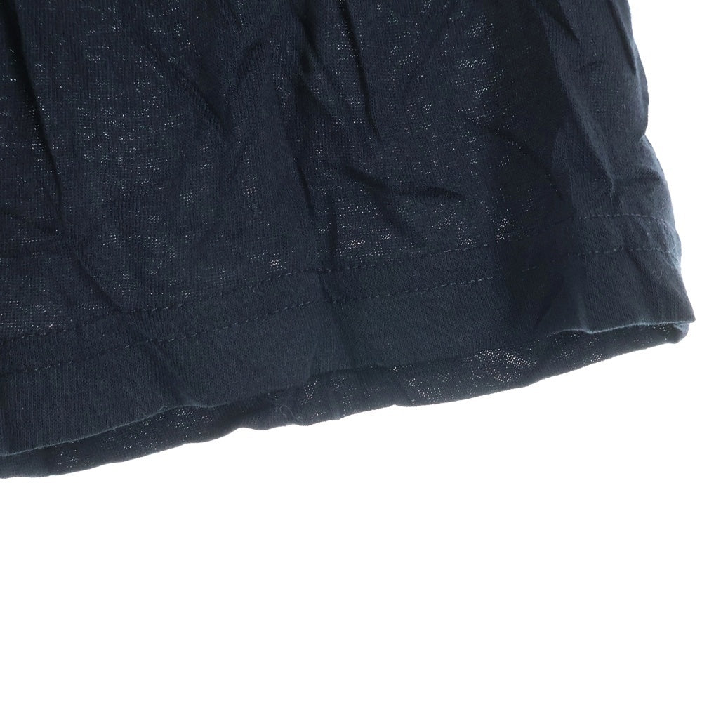 Yohji Yamamoto(ヨウジヤマモト) 21SS 21SS シワ加工天竺ロングシャツジャケット ブラック HD-T11-270