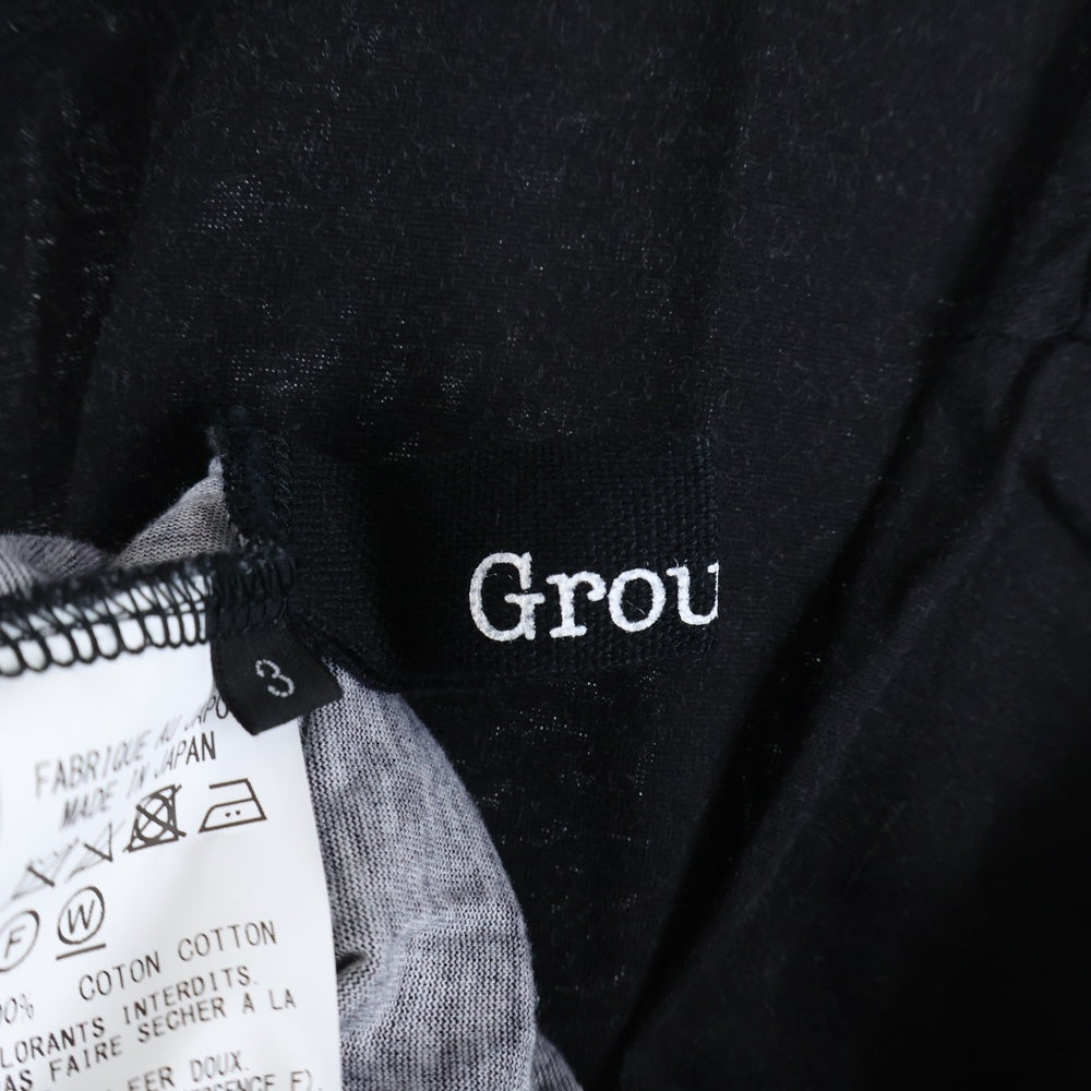 Ground Y(グラウンドワイ) ×CHAINSAW MAN Fox Devil Eyes Cotton TEE チェンソーマン フォックスデビルアイ 半袖プリントTシャツ ブラック GF-T08-013