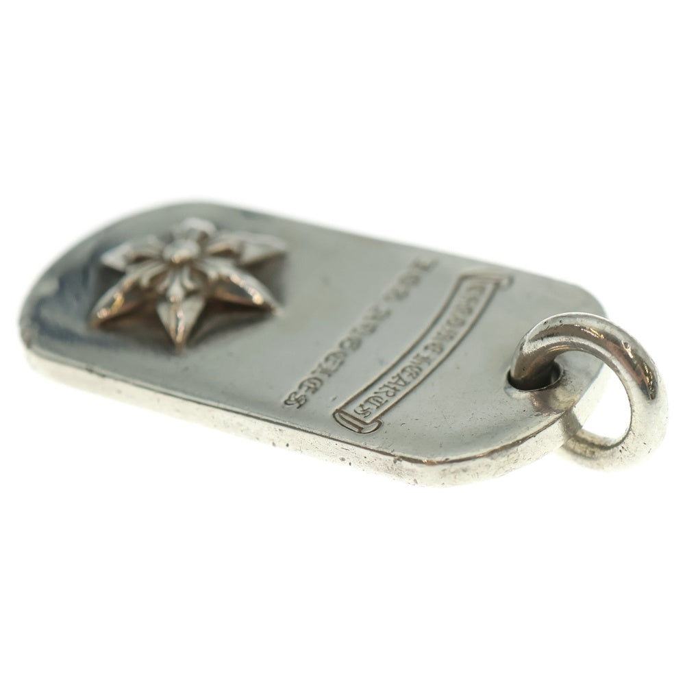 CHROME HEARTS(クロムハーツ) RAISED STAR DOG TAG レイズドスター ドッグタグ ロサンゼルス限定 ペンダントトップ シルバー