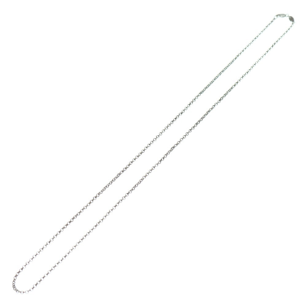 CHROME HEARTS(クロムハーツ) NECKCHAIN R24 ロールチェーンネックレス 24inch シルバー BCA085