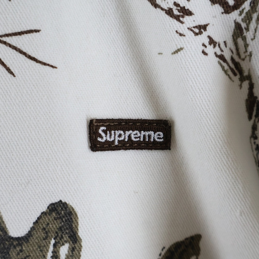 SUPREME(シュプリーム) 24SS RealTree Reversible Quilted Work Jacket リアルツリー リバーシブル キルテッドワークジャケット ブラウン/ホワイト