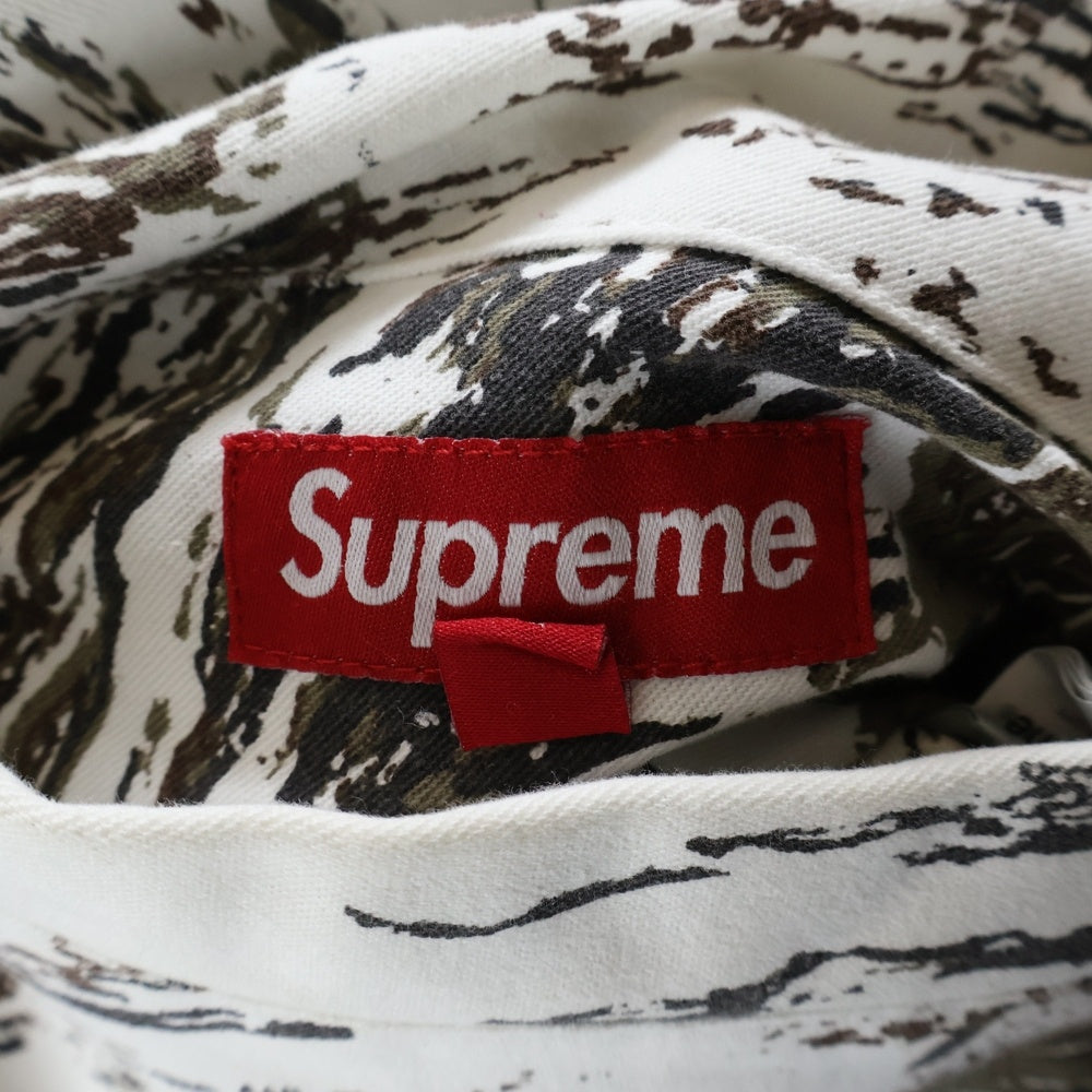 SUPREME(シュプリーム) 24SS RealTree Reversible Quilted Work Jacket リアルツリー リバーシブル キルテッドワークジャケット ブラウン/ホワイト