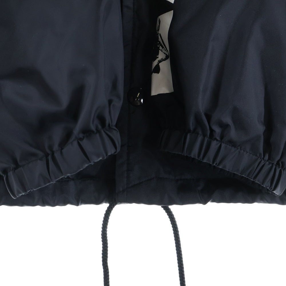 SAINT MICHAEL(セントマイケル) 23SS COACH JACKET UNKNOW ナイロンコーチジャケット ブラック SM-S23-0000-066