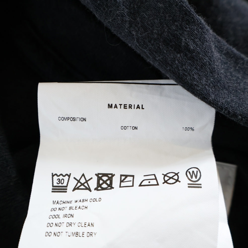 doublet(ダブレット) 24SS ANDROID PRINT T-SHIRT 半袖Tシャツ ブラック 24SS29CS310