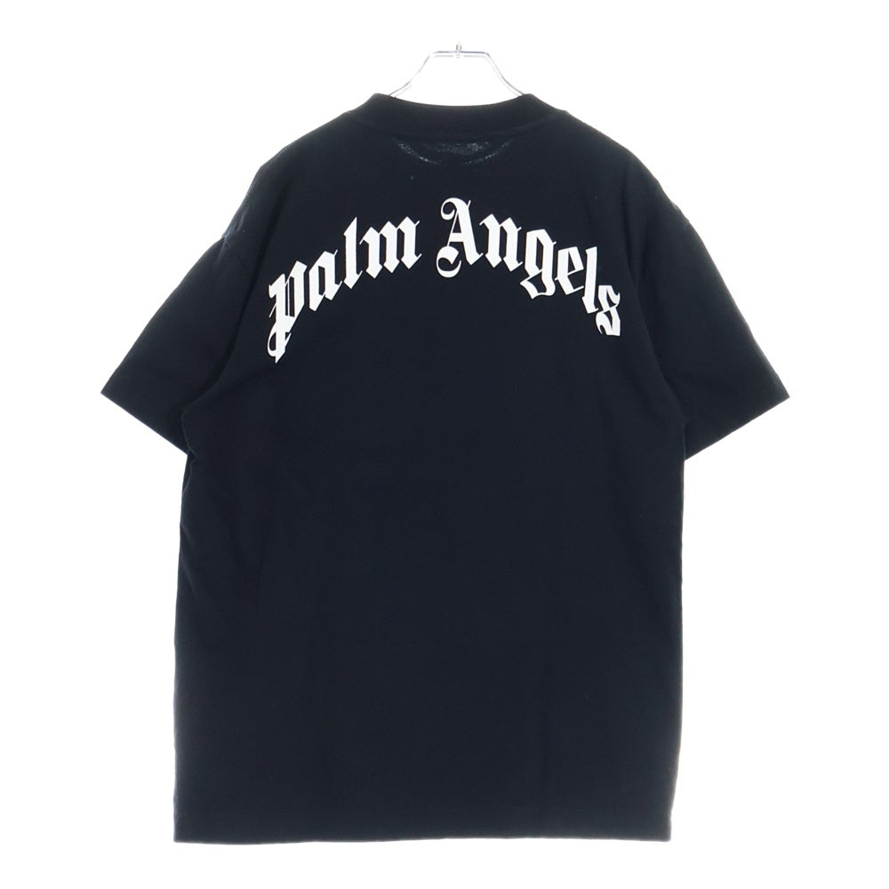 Palm Angels(パームエンジェルス) Leopard Bear レオパード ベアー半袖Tシャツ ブラック PMAA001S22JER018