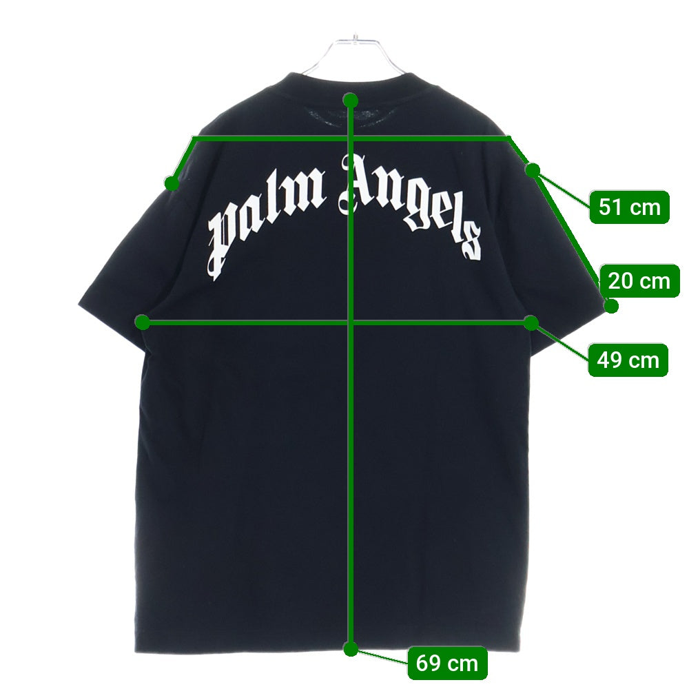 Palm Angels(パームエンジェルス) Leopard Bear レオパード ベアー半袖Tシャツ ブラック PMAA001S22JER018