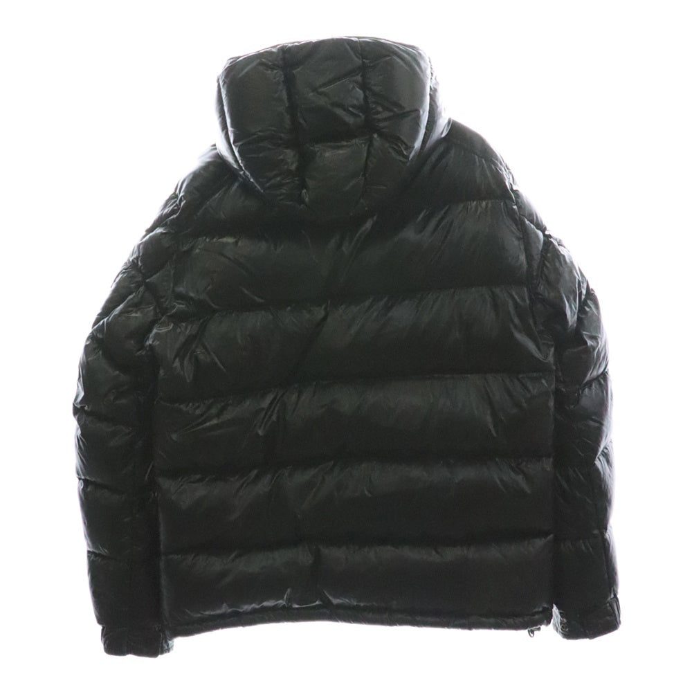 MONCLER(モンクレール) MAYA GIUBBOTTO マヤ ロゴワッペン ダウンジャケット ブラック C20914036605 68950