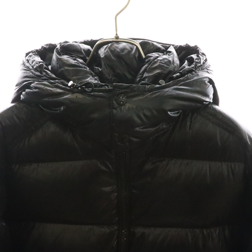 MONCLER(モンクレール) MAYA GIUBBOTTO マヤ ロゴワッペン ダウンジャケット ブラック C20914036605 68950