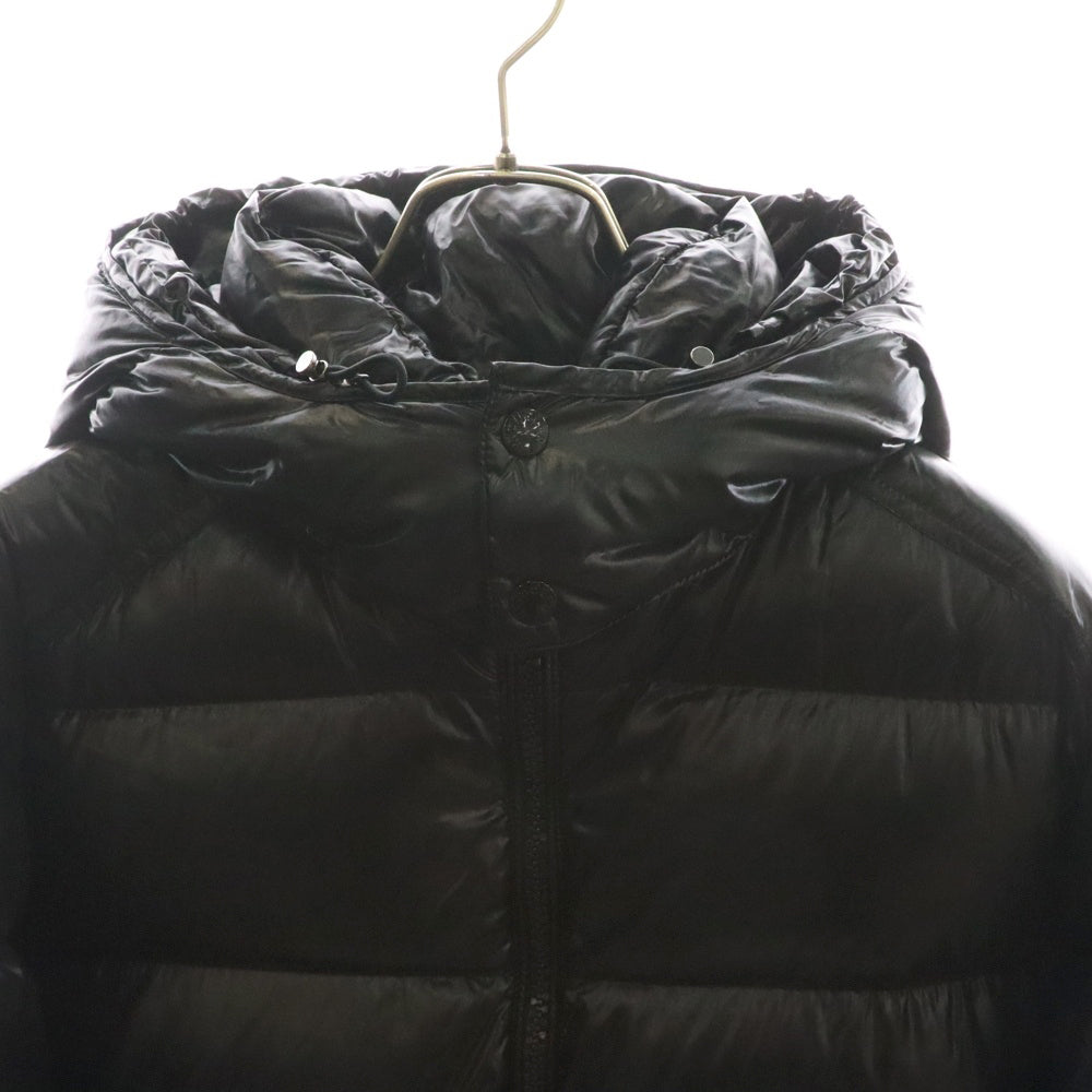 MONCLER(モンクレール) MAYA GIUBBOTTO マヤ ロゴワッペン ダウンジャケット ブラック C20914036605 68950