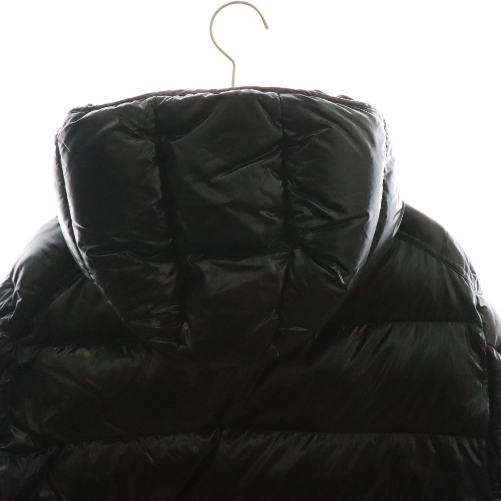 MONCLER(モンクレール) MAYA GIUBBOTTO マヤ ロゴワッペン ダウンジャケット ブラック C20914036605 68950