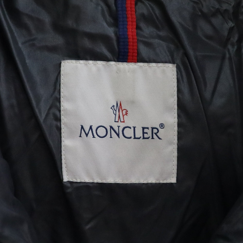 MONCLER(モンクレール) MAYA GIUBBOTTO マヤ ロゴワッペン ダウンジャケット ブラック C20914036605 68950