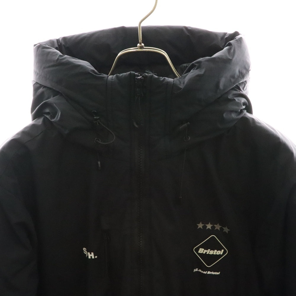 F.C.R.B./F.C.Real Bristol/FCRB(エフシーアールビー/エフシーレアルブリストル) TOUR PADDED PARKA ダウンジャケット ブラック FCRB-189040