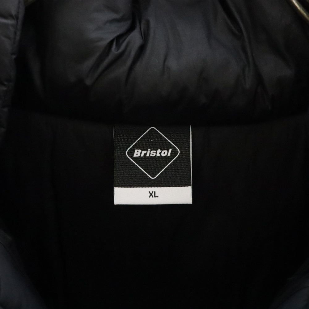 F.C.R.B./F.C.Real Bristol/FCRB(エフシーアールビー/エフシーレアルブリストル) TOUR PADDED PARKA ダウンジャケット ブラック FCRB-189040