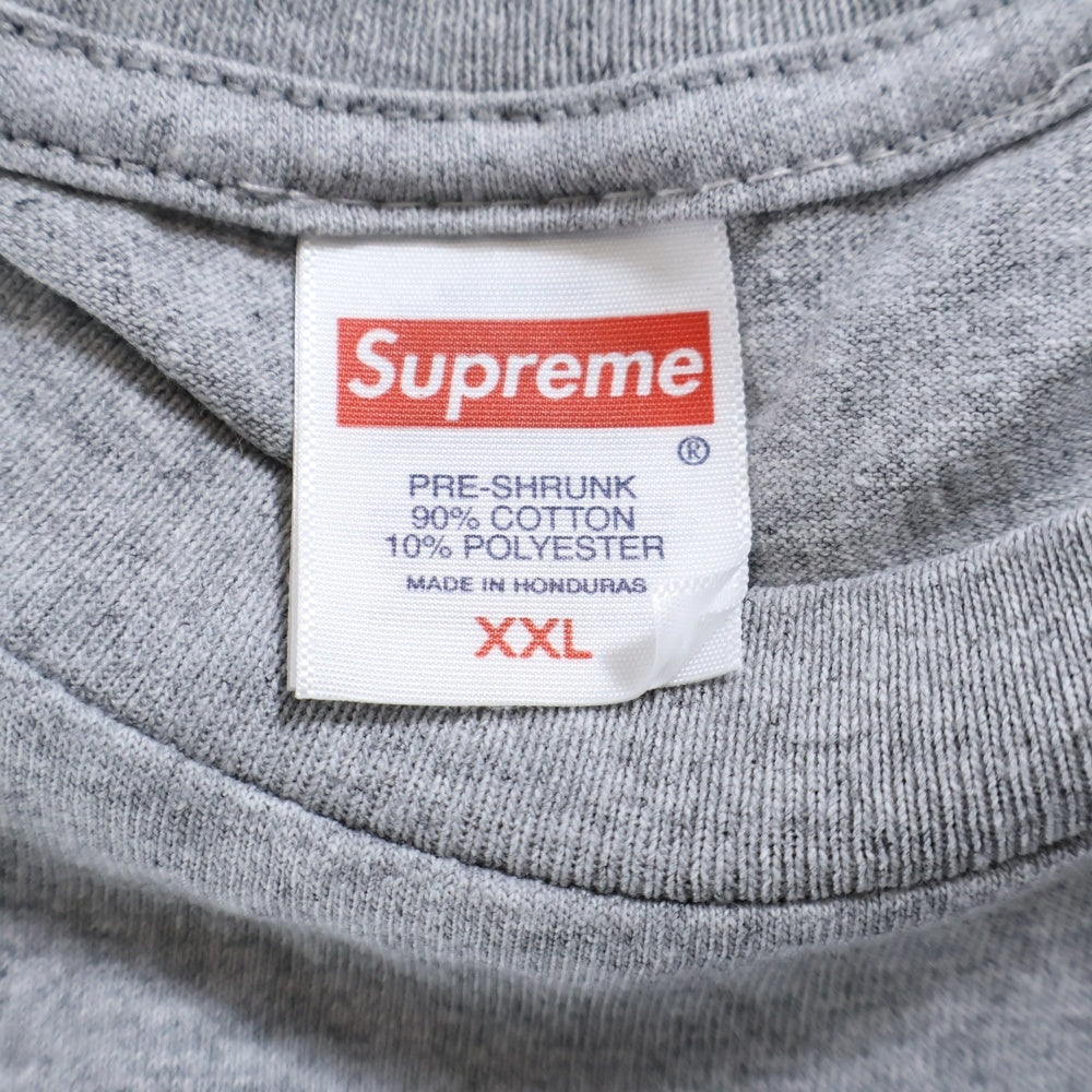 SUPREME(シュプリーム) 25AW Playboi Carti Tee プレイボーイカーティ フォトプリント 半袖Tシャツ グレー