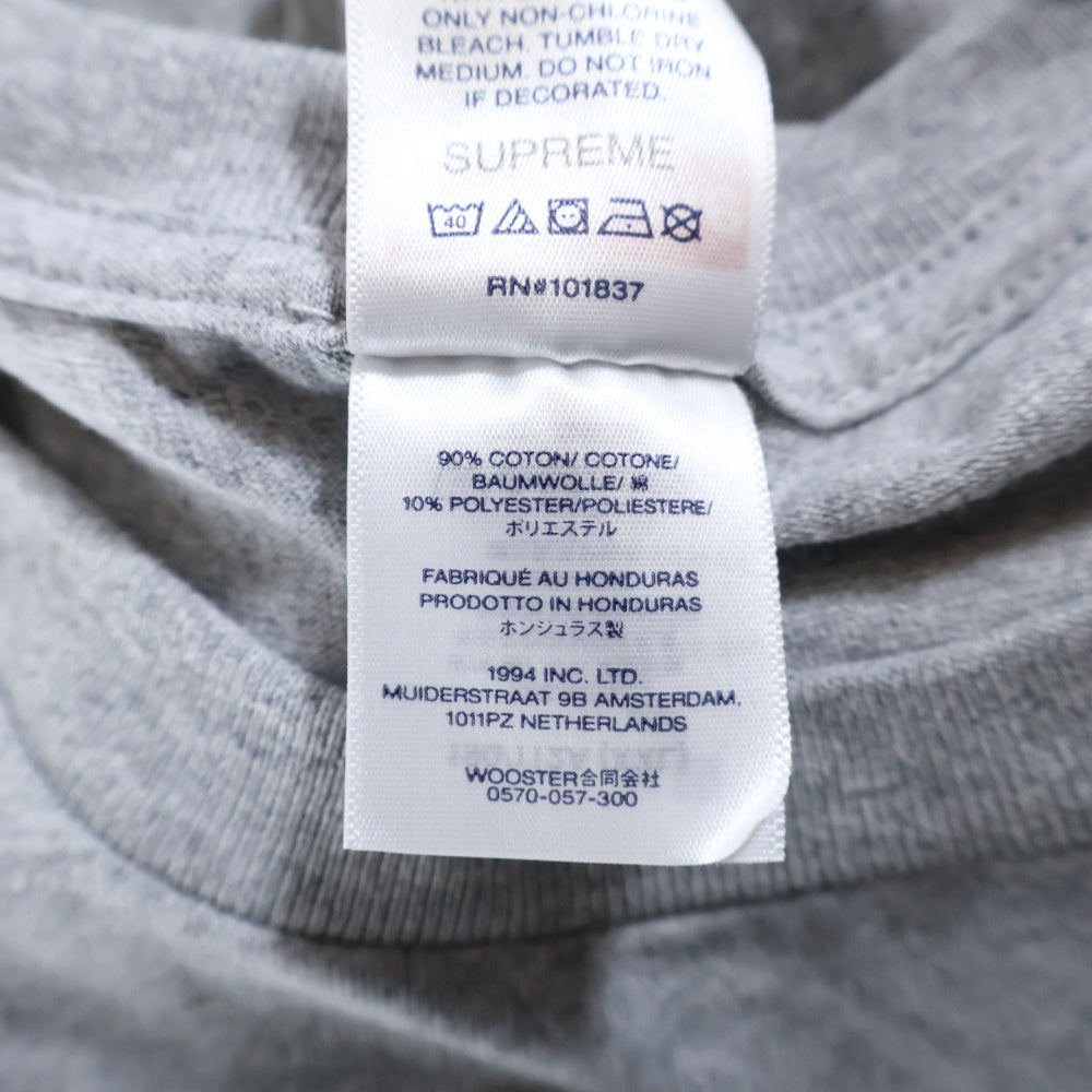 SUPREME(シュプリーム) 25AW Playboi Carti Tee プレイボーイカーティ フォトプリント 半袖Tシャツ グレー