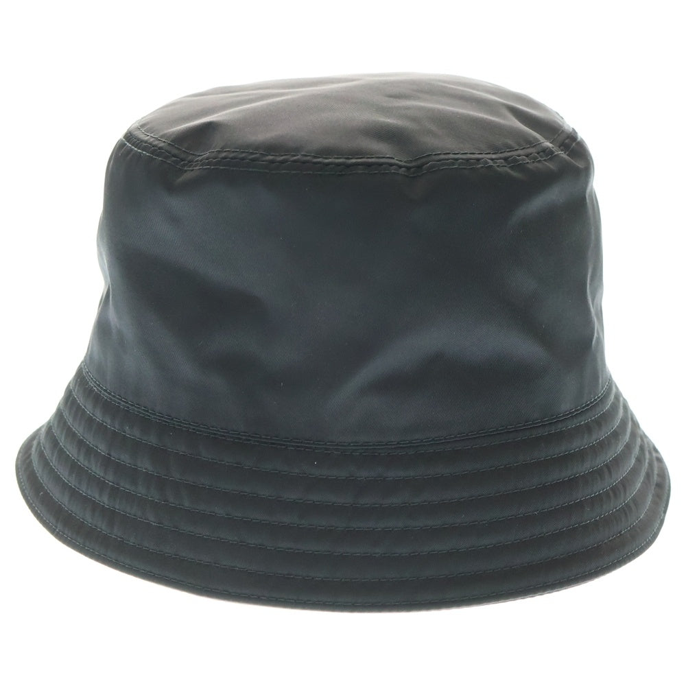 PRADA(プラダ) Re-Nylon Bucket Hat リナイロン トライアングルロゴ バケットハット 帽子 ブラック 2HC137