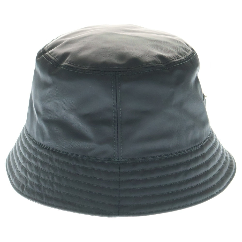 PRADA(プラダ) Re-Nylon Bucket Hat リナイロン トライアングルロゴ バケットハット 帽子 ブラック 2HC137