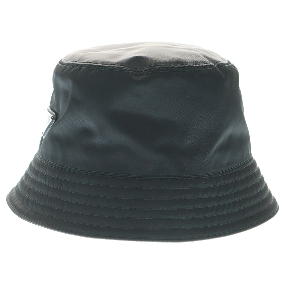 PRADA(プラダ) Re-Nylon Bucket Hat リナイロン トライアングルロゴ バケットハット 帽子 ブラック 2HC137