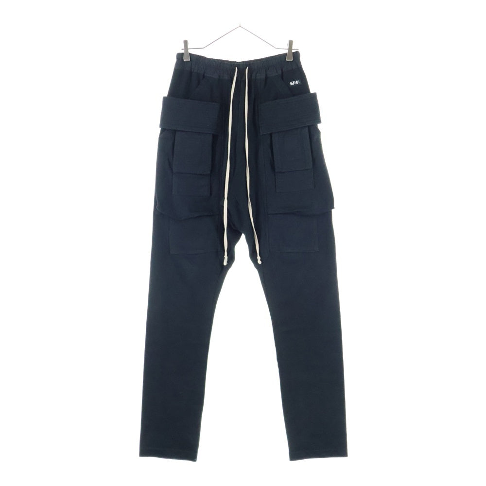 DRKSHDW(ダークシャドウ) CREATCH CARGO DRAWSTRING クリーチカーゴ ドローストリング スウェットパンツ ブラック DU21S2376-RIG