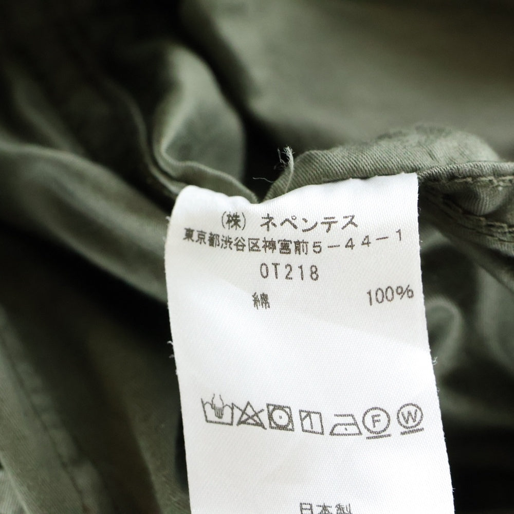 Needles(ニードルス) H.D. PANT ヒザデルパンツ カーゴパンツ カーキ A12PT041