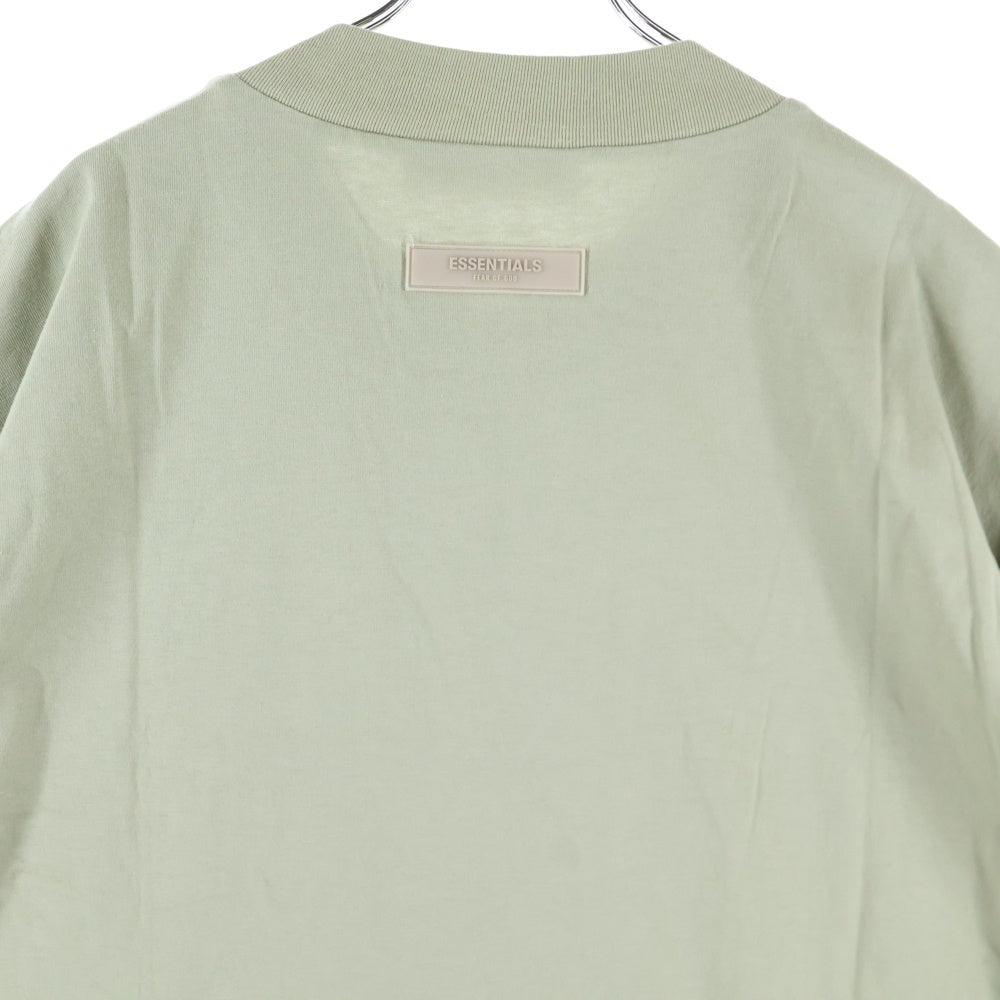 FEAR OF GOD ESSENTIALS(フィアオブゴッド エッセンシャルズ) S/S T-SHIRT フェルトロゴ 半袖Tシャツ カーキ