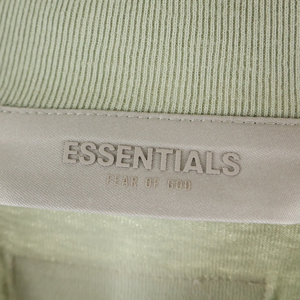 FEAR OF GOD ESSENTIALS(フィアオブゴッド エッセンシャルズ) S/S T-SHIRT フェルトロゴ 半袖Tシャツ カーキ