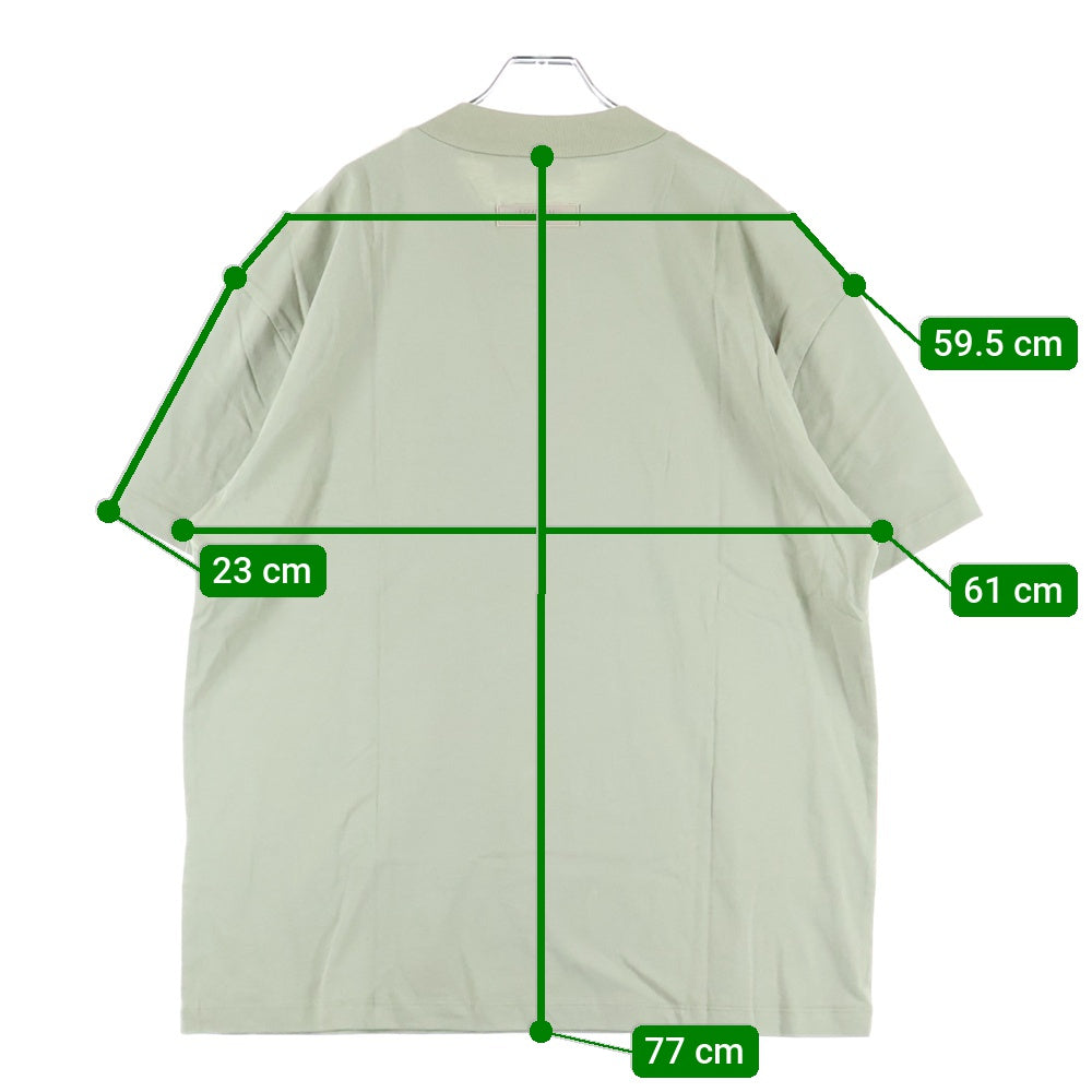 FEAR OF GOD ESSENTIALS(フィアオブゴッド エッセンシャルズ) S/S T-SHIRT フェルトロゴ 半袖Tシャツ カーキ